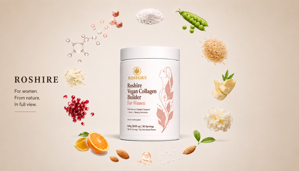 ROSHIRE Women's Collagen – Total Beauty & Wellness Complex