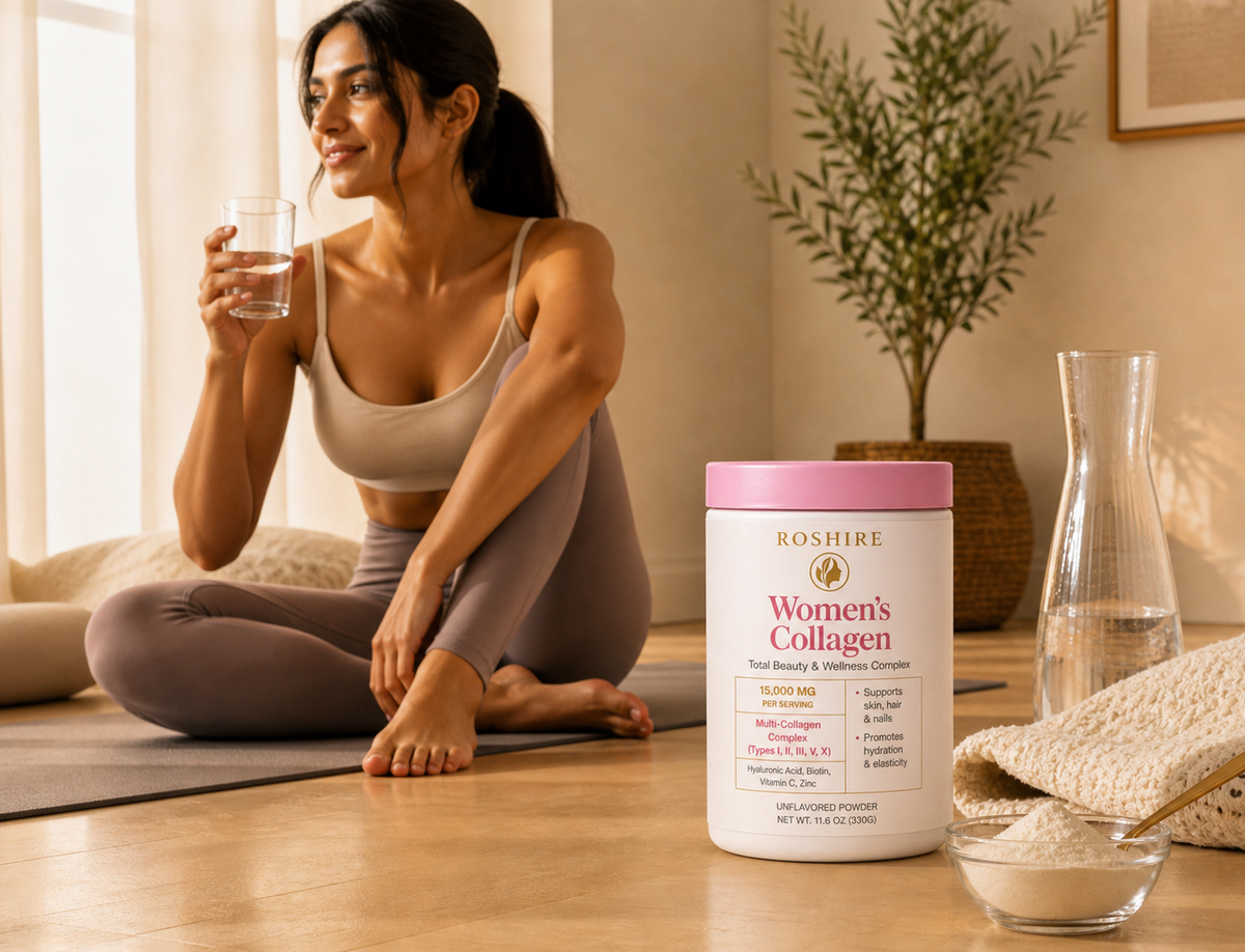 ROSHIRE Women's Collagen – Total Beauty & Wellness Complex