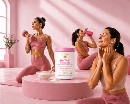 ROSHIRE Women’s Creatine – Micronized Creatine Monohydrate (5,000 mg)