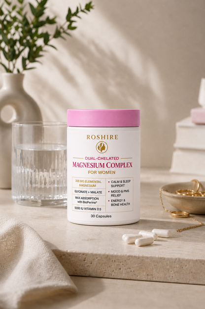 ROSHIRE Dual-Chelated Magnesium Complex for Women